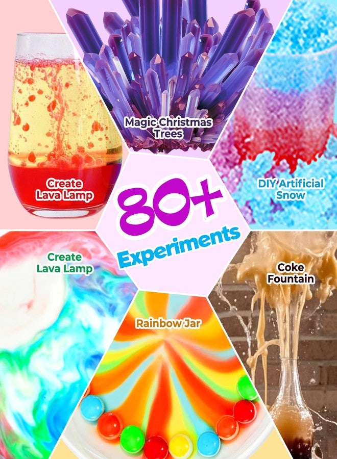 Airbition 80+ Science Experiment Kit for Kids Ages 5-6-7-8, STEM Learning and Educational Toys, First Science Kit for Boys Girl Birthday Gifts - Image 2